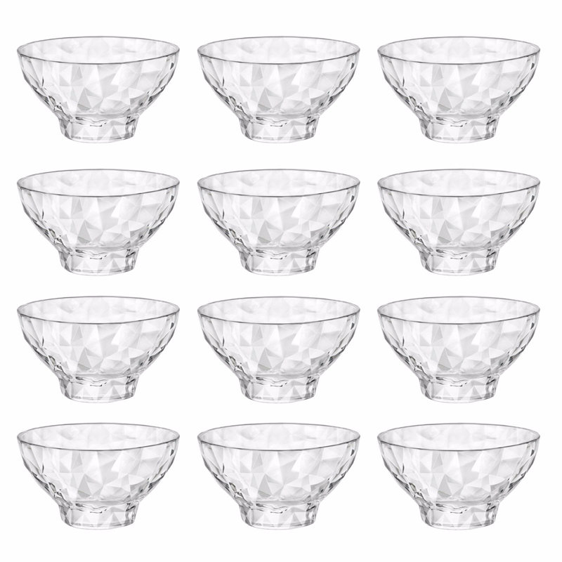 Bormioli Rocco 225ml Diamond Ice Cream Sundae Dessert Bowl & Reviews
